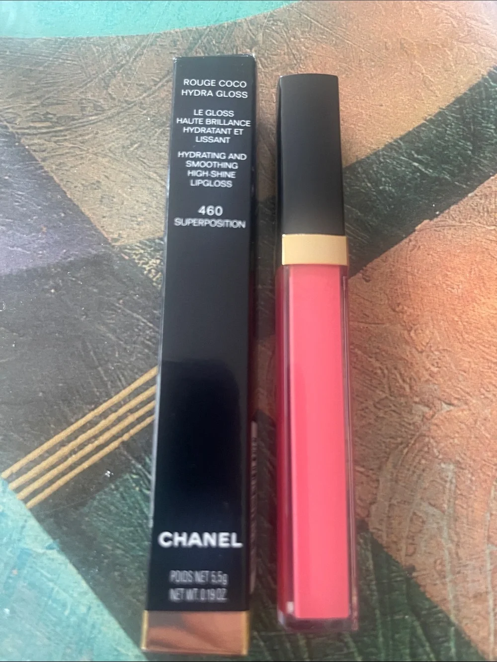 CHANEL Rouge Coco Hydra Gloss 460 Superposition - new